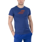Babolat Exercise Big Flag Graphic Maglietta - Dark Blue