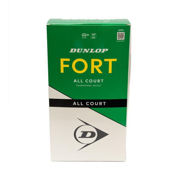 Palline Tennis Dunlop Dunlop Fort All Court Tournament Select  Confezione da 2 Tubi 601608