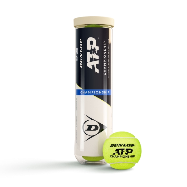 Palline Tennis Dunlop Dunlop ATP Championship  Tubo da 4 Palline 601627