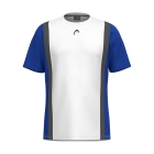 Head Club Tech T-Shirt Boy - Royal/White