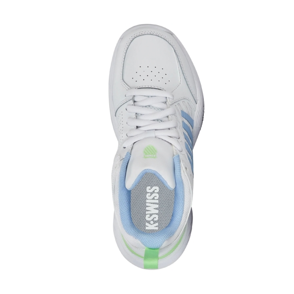K-Swiss Court Express 2 Clay - White/Dutch Canal/Paradise Green