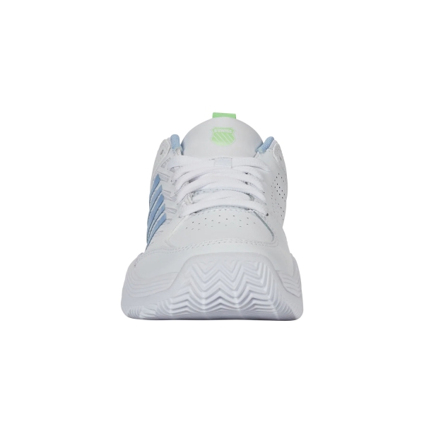 K-Swiss Court Express 2 Clay - White/Dutch Canal/Paradise Green