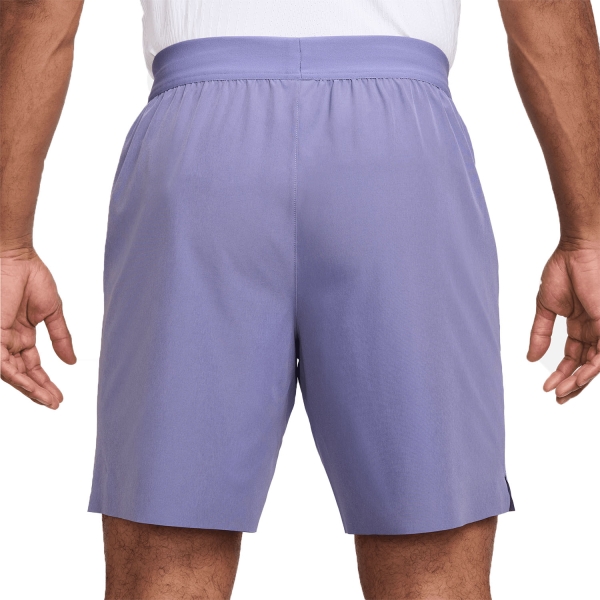 Nike Court Advantage 8in Shorts - Dusty Amethyst/White