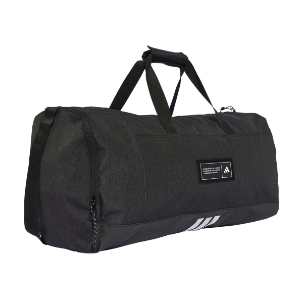 adidas 4ATHLTS Medium Duffle - Black/White