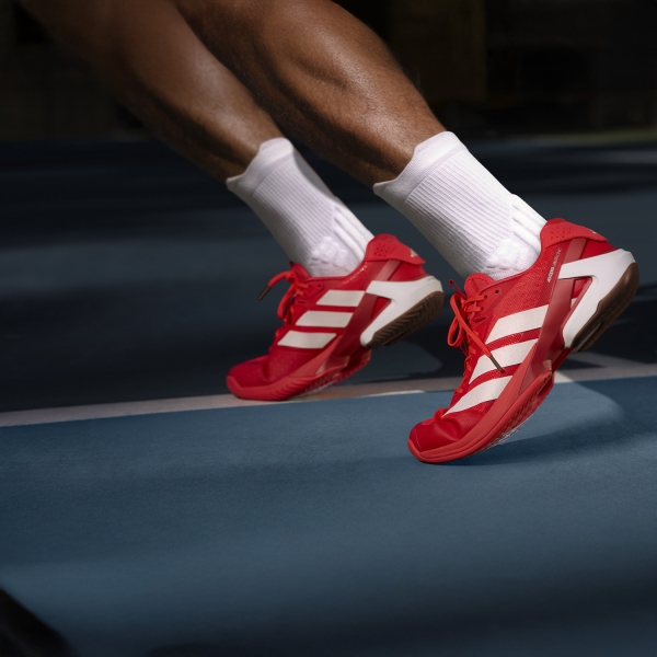 adidas adizero Ubersonic 5 - Lucid Red/Zero Metalic/Aurora Ruby