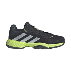adidas Barricade Junior - Core Black/Zero Metal/Lucid Lemon
