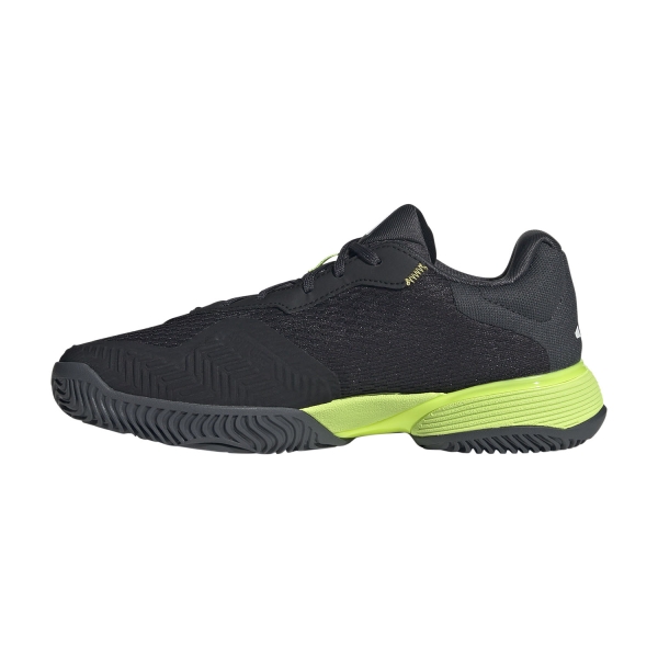 adidas Barricade Bambini - Core Black/Zero Metal/Lucid Lemon