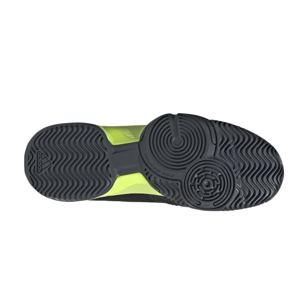 adidas Barricade Bambini - Core Black/Zero Metal/Lucid Lemon