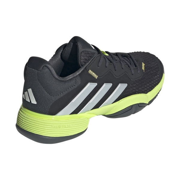 adidas Barricade Bambini - Core Black/Zero Metal/Lucid Lemon
