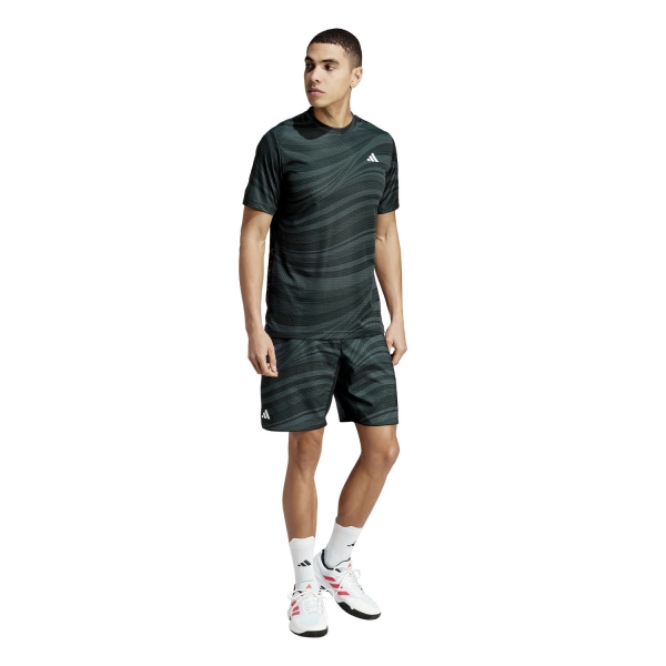 adidas Climacool Graphic 7in Pantaloncini - Carbon/Black