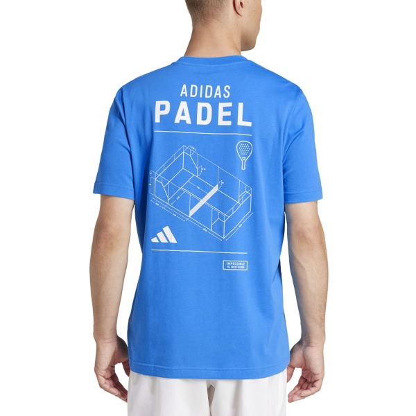 adidas Graphic Logo Maglietta - Bright Blue