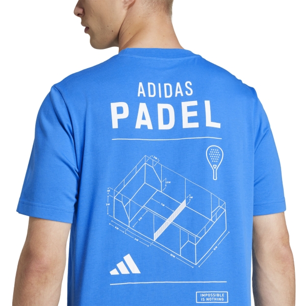adidas Graphic Logo Maglietta - Bright Blue