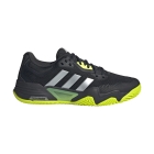 adidas Solematch Control 2 Clay - Core Black/Zero Metal/Lucid Lemon