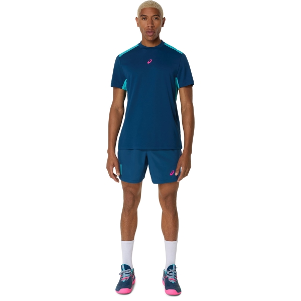 Asics Court Pro 7in Short Shorts - Mako Blue