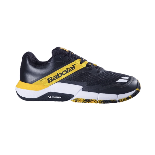 Padel Shoes Babolat Movea 2  Black/Saffron 3A0S25B5712047