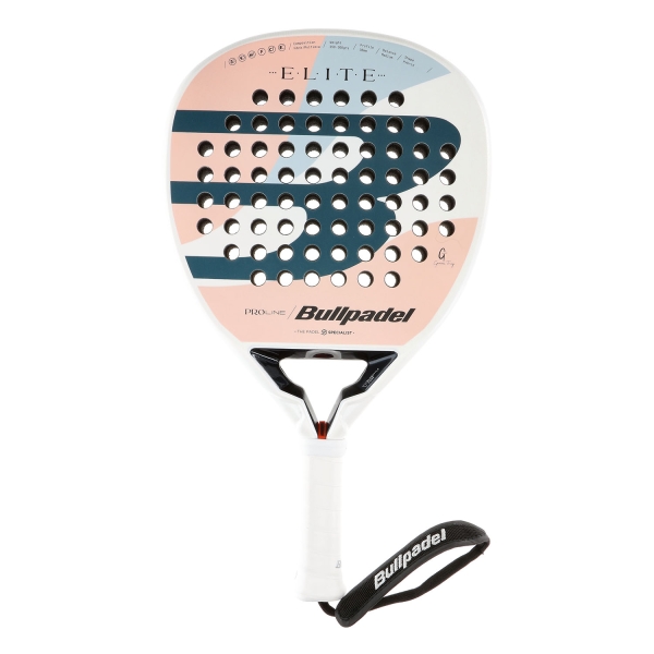 Bullpadel Elite W Padel - White/Pink
