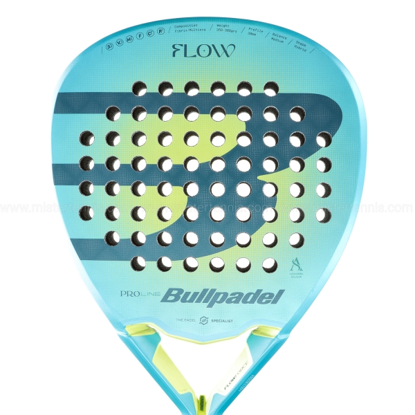 Bullpadel Flow W 2025 Padel - Turquoise/Blue
