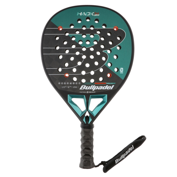 Bullpadel Hack 04 Hybrid 2025 Padel - Black/Green