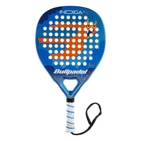 Bullpadel Indiga Boy Padel - Blue/Orange