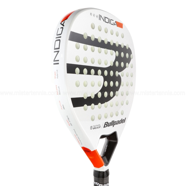 Bullpadel Indiga PWR Padel - White/Black