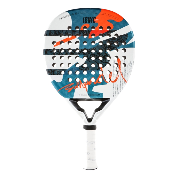 Bullpadel Next Padel Racket Bullpadel Ionic Light Padel  White/Turquoise/Orange 448130
