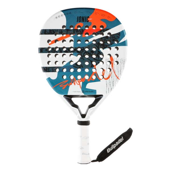Bullpadel Ionic Light Padel - White/Turquoise/Orange