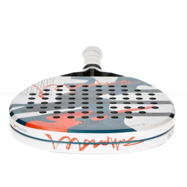 Bullpadel Ionic Light Padel - White/Turquoise/Orange
