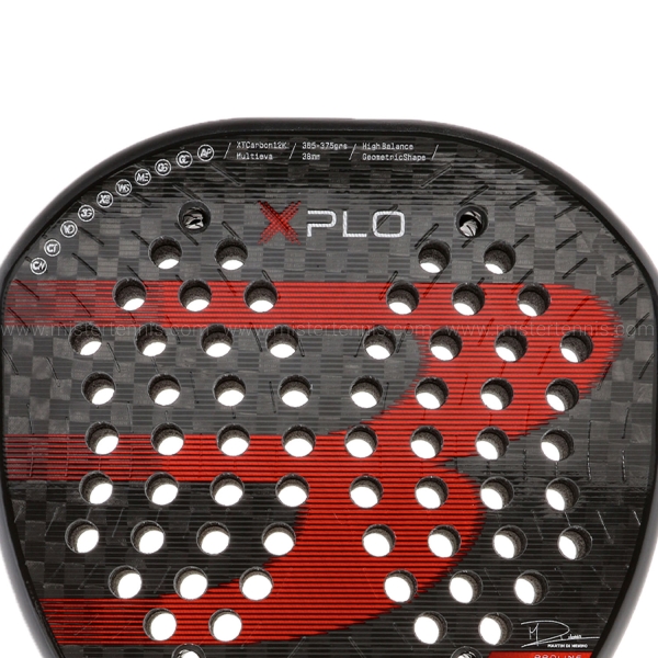 Bullpadel XPLO Padel - Black/Red