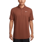 Nike Dri-FIT Solid Logo Polo - Mars Stone/White