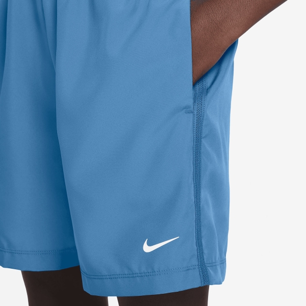 Nike Dri-FIT Icon 6in Shorts Boy - Blue Beyond/White