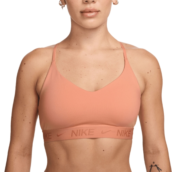 Woman Bra and Underwear Nike Indy Swoosh Sports Bra  Apricot Agate FD1062844