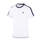Fila Elias Maglietta Bambino - White/Navy