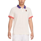Nike Court Heritage Pro Polo - Pale Ivory/Light Crimson