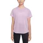 Nike Dri-FIT One Maglietta Bambina - Doll/White