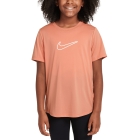 Nike Dri-FIT One Maglietta Bambina - Apricot Agate/White