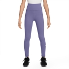 Nike One Swoosh Tights Bambina - Dusty Amethyst/White