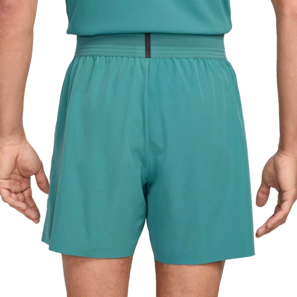 Nike Slam 6in Shorts - Mineral Teal/High Voltage/White