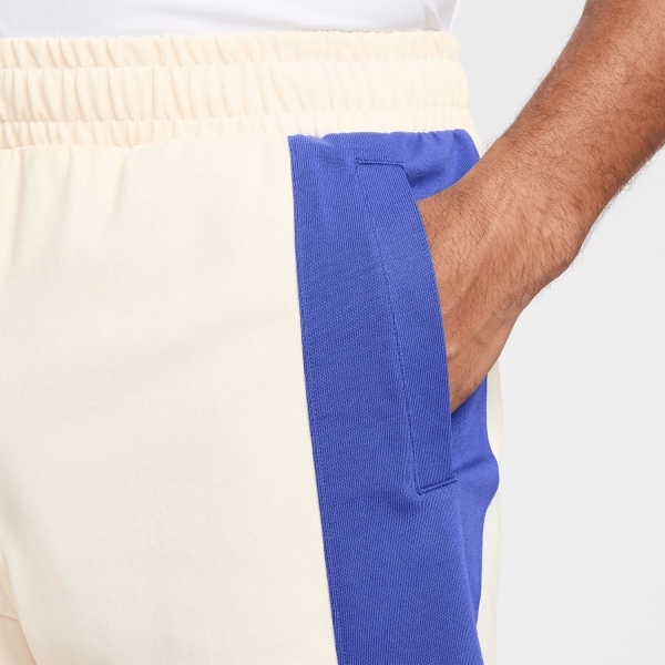 Nike Court Heritage 6in Shorts - Pale Ivory/Deep Night