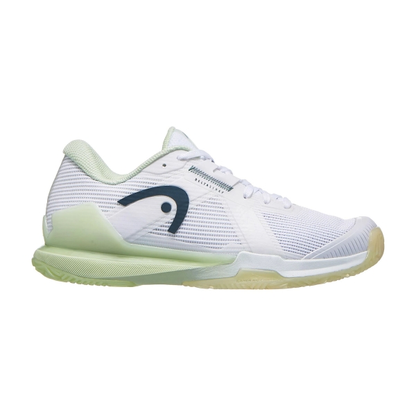 Padel Shoes Head Sprint Pro 4.0 Padel  White/Light Green 274665 WHLN