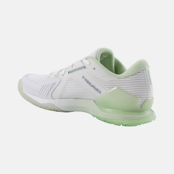 Head Sprint Pro 4.0 Padel - White/Light Green