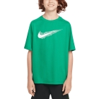 Nike Multi Dri-FIT Maglietta Bambino - Stadium Green/White