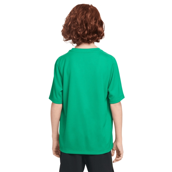 Nike Multi Dri-FIT T-Shirt Boy - Stadium Green/White