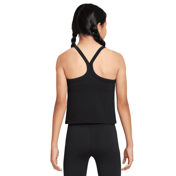 Nike Logo Canotta Bambina - Black/White