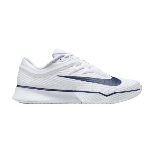 Men`s Tennis Shoes Nike Vapor Pro 3 HC Premium  White/Midnight Navy HJ6771100