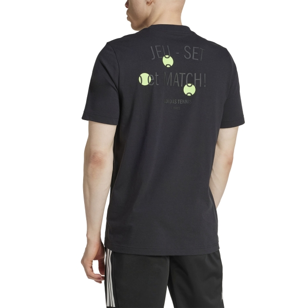 adidas Jeu Graphic Maglietta - Black