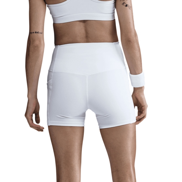 Nike Court 4in Shorts - White/Black