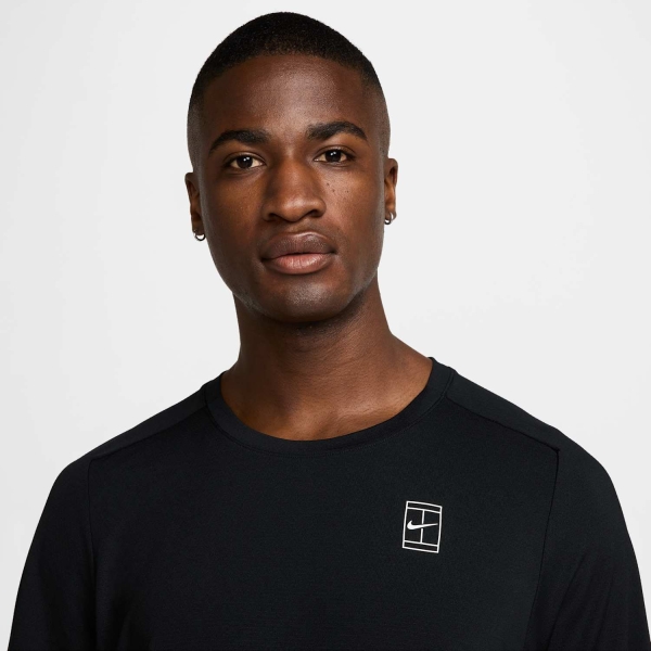 Nike Court Advantage Dri-FIT T-Shirt - Black/White