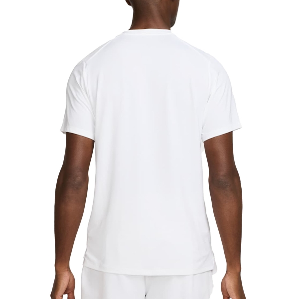Nike Court Advantage Dri-FIT T-Shirt - White/Black