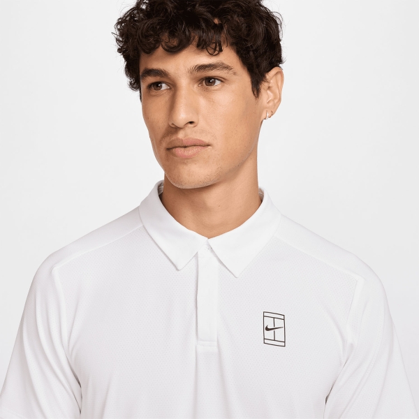 Nike Court Advantage Polo - White/Black