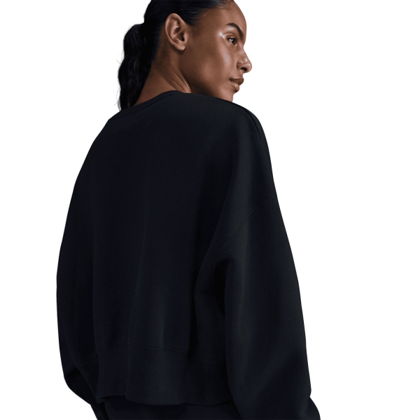 Nike Court Heritage Phoenix Sudadera - Black/Flat Pewter/White